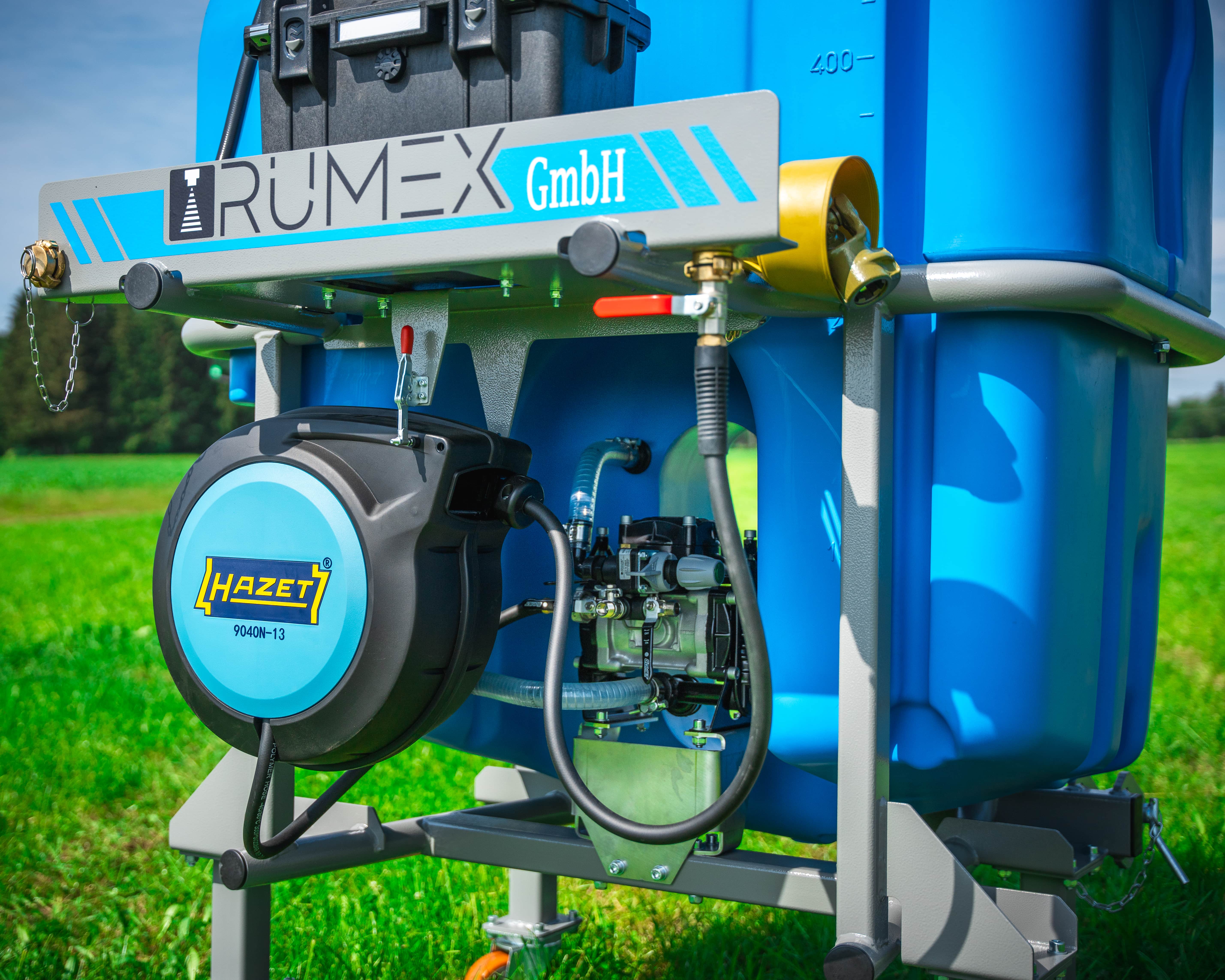 Rumex GmbH präsentiert den modernen Unkrautsprüher für die Landwirtschaft, inspiriert vom RumboJet 880