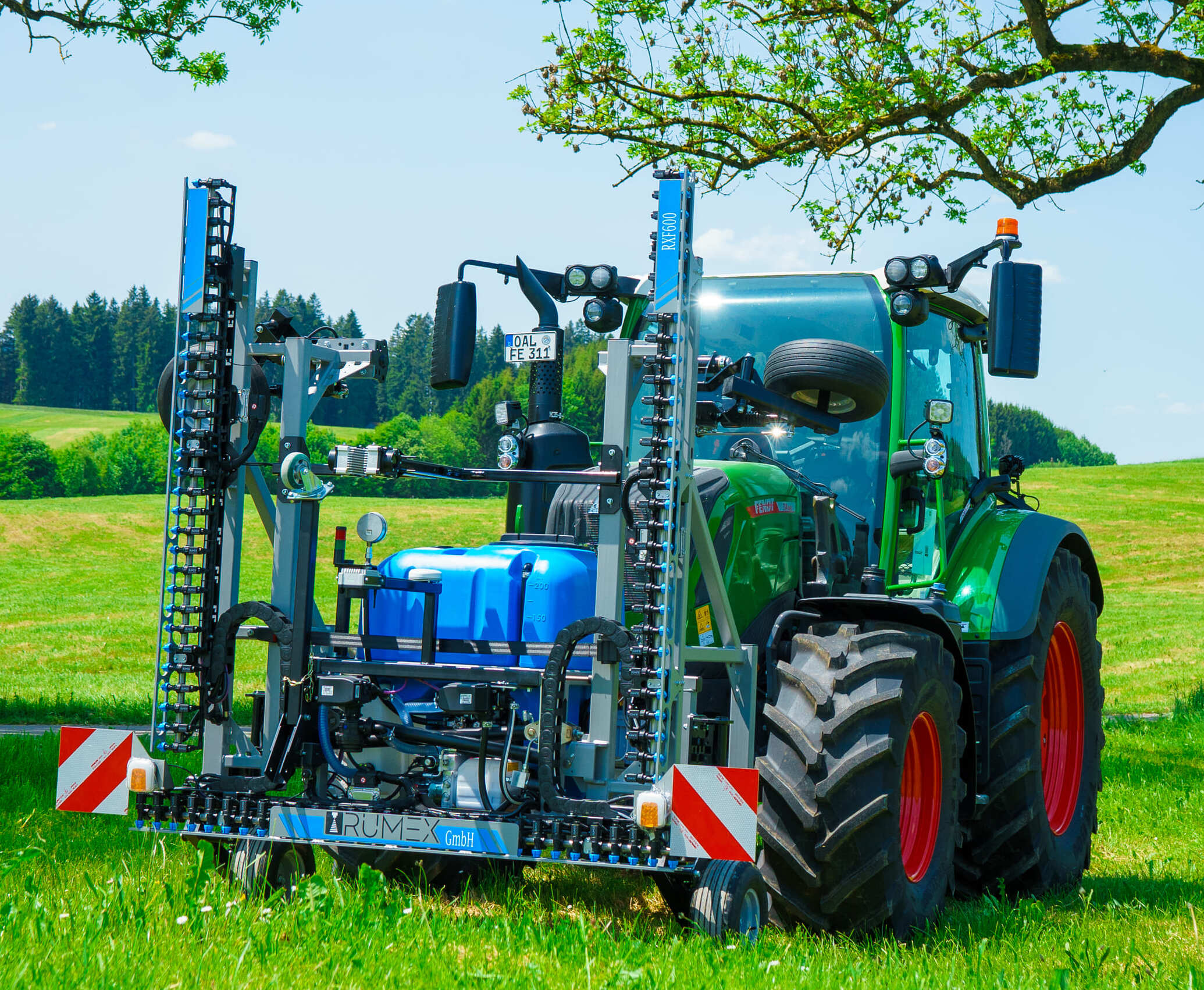 Rumex GmbH präsentiert den modernen Unkrautsprüher, vergleichbar mit dem ARA
